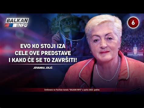 Intervju Jovanka Jolić Evo Ko Stoji Iza Cele Ove Predstave I Kako će