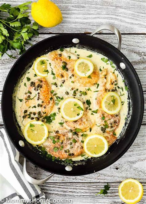 Easy Chicken Piccata - Mommy's Home Cooking