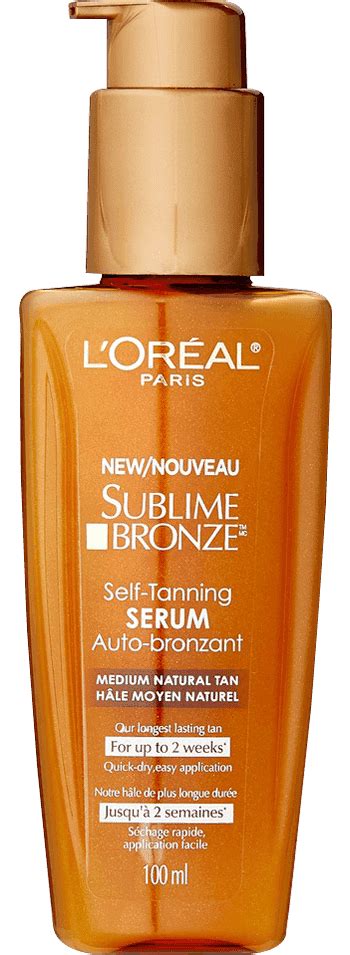Sublime Bronze Tinted Self Tanning Facial Serum Loréal Paris