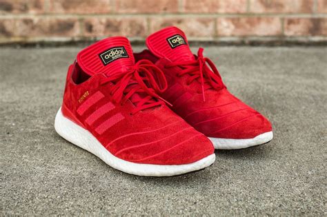 Adidas Busenitz Pure Boost Red Sneaker Bar Detroit