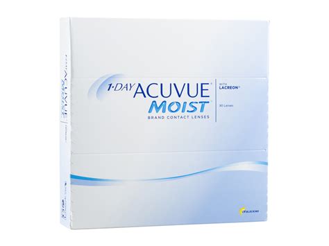 1 Day Acuvue Moist 90 Pack Contact Lenses