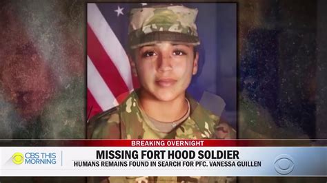 Human Remains Found 30 Miles From Fort Hood Where Pfc Vanessa Guillen Has Been Missing Youtube