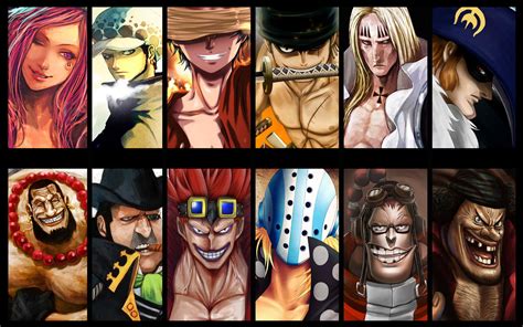 One Piece Characters Illustration Hd Wallpaper Wallpaper Flare