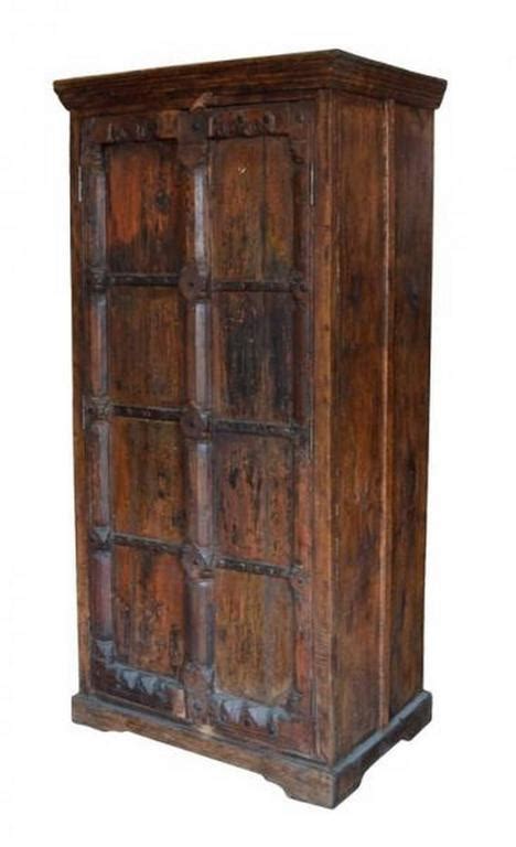 Avon jewelry box armoire case floral painted 6 drawer necklace mirror nib 1999. Indian Hand-Carved Wood Cabinet with Three Shelves with ...