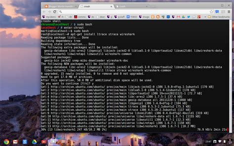 Your chromebook has its own terminal, the crosh. Hacking the Chromebook for Fun and Profit - Digital ...
