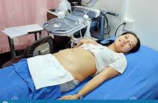 ultrasound pregnant happy scanning procedure