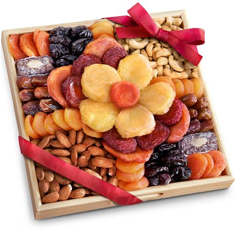 At capalbo's gift baskets, all our customers can order personalized fruit baskets for a wide array of occasions. Dried Fruit & Nut Gift Baskets - Best Healthy Gourmet ...