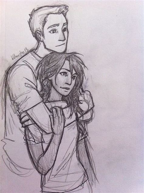 Truth Or Dare Percy Jackson Ships Couple Drawings Drawings