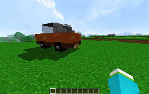 Minecraft Player Makes A Functional Car Without Using Mods