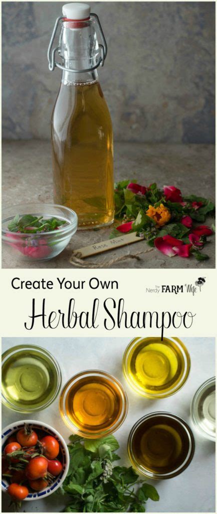 Homemade Herbal Shampoo