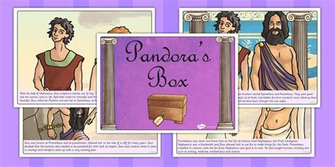 Pandoras Box Ancient Greek Myth Story Greek Myths Stories Greek Myths Myths