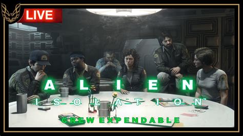 Alien Isolation Crew Expendable Nightmare Difficulty Youtube