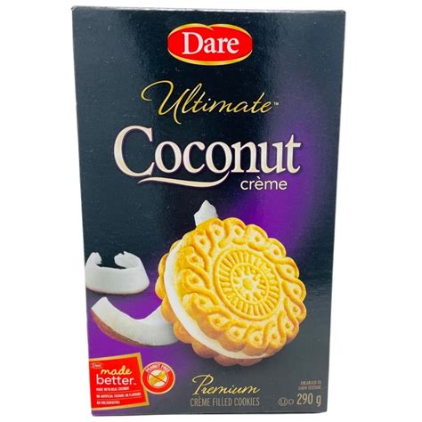 Dare Ultimate Coconut Creme Cookie 290g Candy Funhouse Candy Funhouse Ca