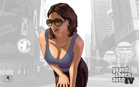 1920x1080px Free Download Hd Wallpaper Gta Iv Babe Grand Theft Auto 4 Illustration