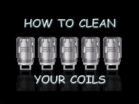 Now, while you'll probably know how to unscrew the glass and top components of your atty from its base, in order to change your coils, you may need a little help actually breaking the tank down to the point. How To Clean ECIG Sub Ohm Coils Fix Burnt Tasting In Tank ...