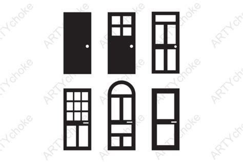 Door Set Svg File Ready For Cricut Graphic By Artychokedesign