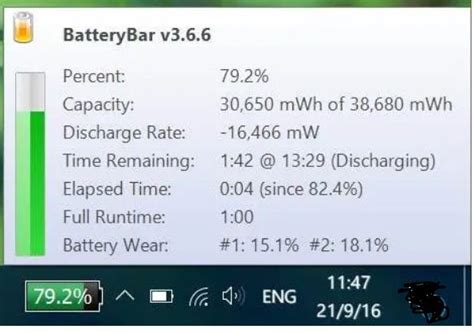 How To Show Battery Percentage On Laptop Windows 10 Techforgain