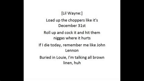 Lil Wayne John Explicit Lyrics Hd Youtube