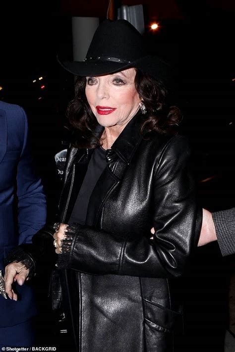 Joan Collins 85 Steps Out With Dapper Husband Percy Gibson 54 In