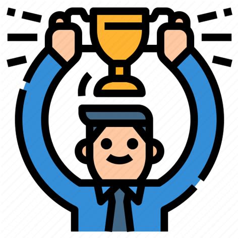 Achievement Business Goal Success Trophy Icon Download On Iconfinder