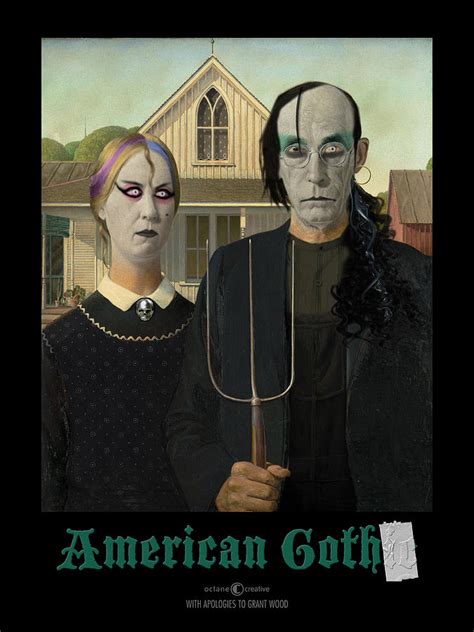 American Goth Digital Art By Tim Nyberg Fine Art America