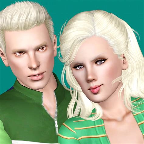 Mod The Sims Maura And Tarik Verta Albino Twins