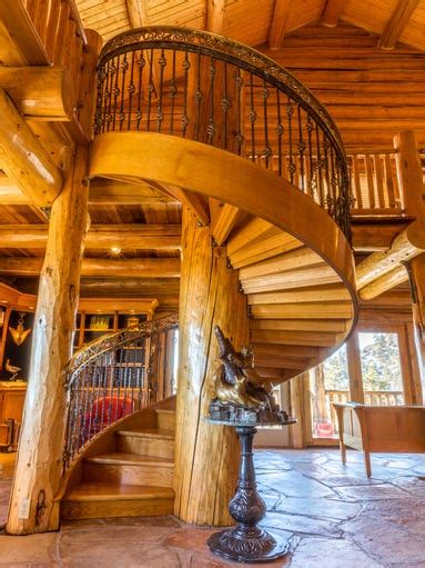 When it comes to log home interior ideas caribou creek log homes is the place to find inspiration! Home of the week: Luxury log cabin