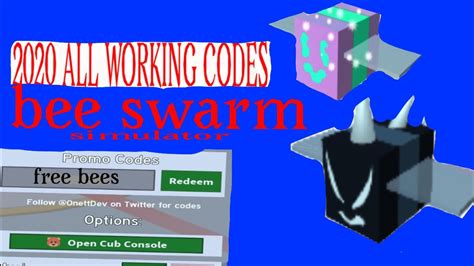 Here's a look at a list of all the currently available codes: 2020 ALL WORKING CODES FOR BEE SWARM SIMULATOR ROBLOX - YouTube