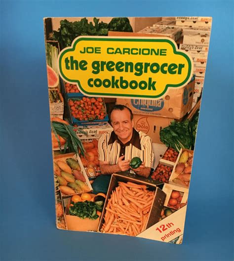 vintage cookbook the greengrocer cookbook by joe carcione 1975 etsy