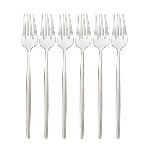 Cheap 6pcsset Gold Cutlery Set Stainless Steel Dinner Fork Set Dessert