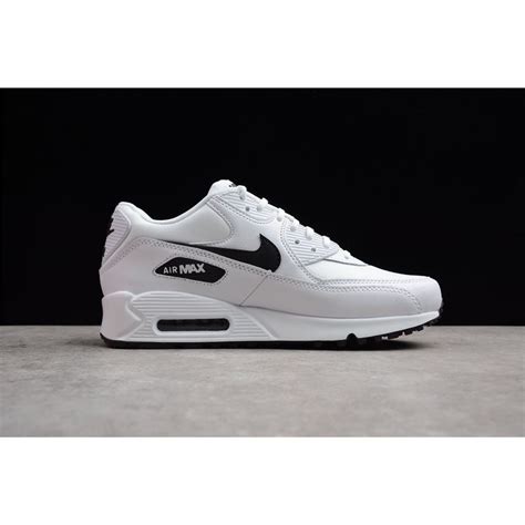 Nike Air Max 90 Essential White Black 325213 131 Men S Running Shoes Nike Factory Nike Store