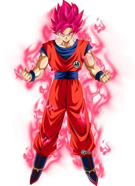 Las Mejores 187 Dibujos De Goku Fase Dios Rojo Jorgeleonmx