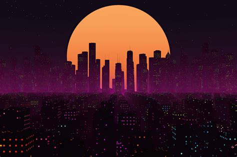 100 City Pixel Art Wallpapers
