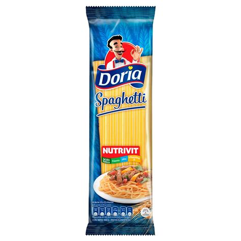 Pasta Clásica Spaghetti Doria X 500 G Jumbo Colombia