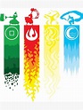"Avatar- Four Elements" Poster for Sale by reachforthesky | Redbubble