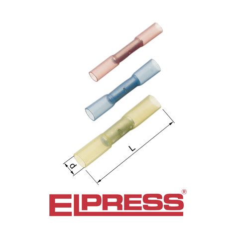 Elpress Pre Insulated Through Connectors With Heat Shrink E Tech