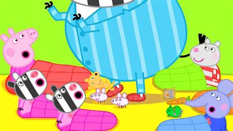 Peppas Übernachtungsparty Cartoons für Kinder Peppa Wutz Neue
