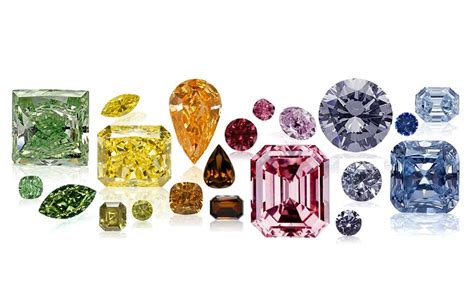 Different Colors Of Diamonds