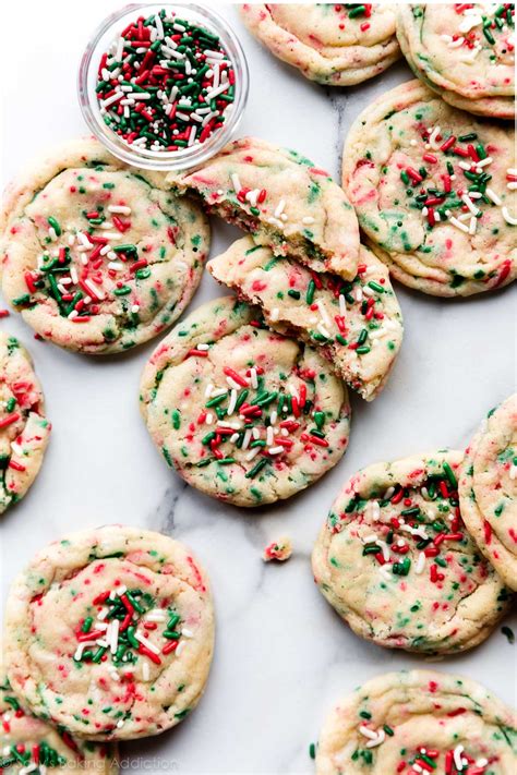 Beat in eggs until well blended. Drop Style Christmas Sugar Cookies | Sally's Baking Addiction