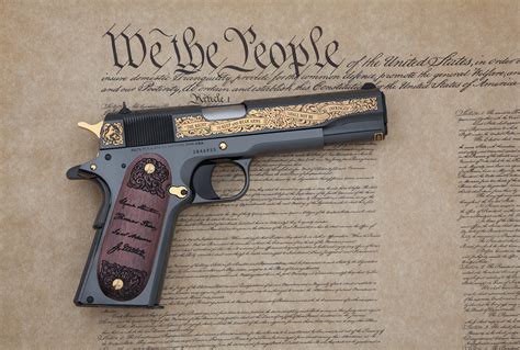 Colt Second Amendment Founding Fathers Tribute Pistol Collector