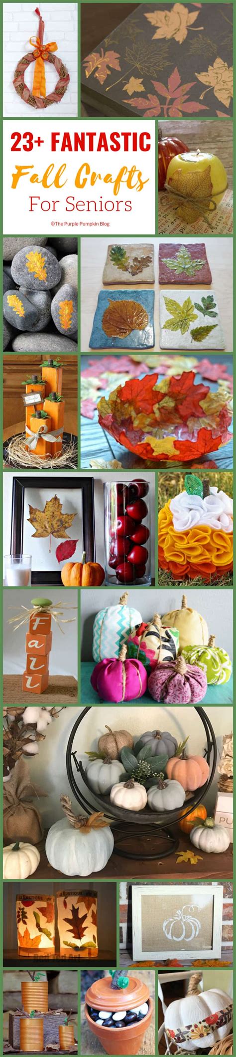 23 Best Fall Crafts For Seniors Easy Fun Autumn Craft Ideas