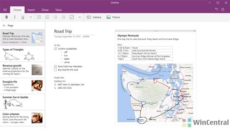 Uwp Onenote App For Windows 10 Updated With New Features For Fast Ring