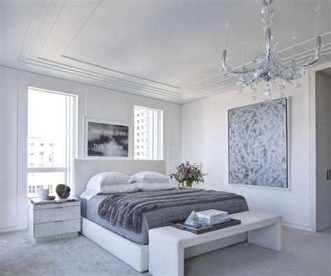 Minimalist Glam Home Decor White Modern Furniture Apartment Interior