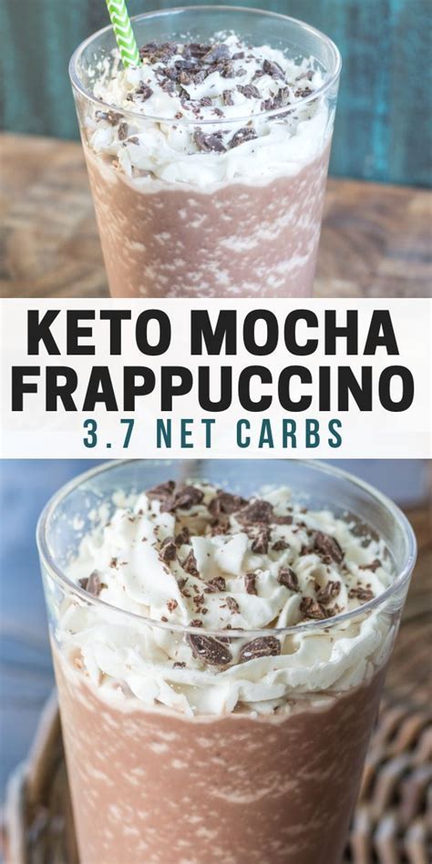 keto mocha frappuccino you won t believe how delicious this low carb keto mocha frappuccino is