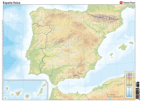 Mapas Fisicos De Espana Mapasenpdfcom Images