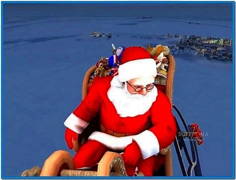 Santa Claus 3d Screensaver Full Download Screensaversbiz