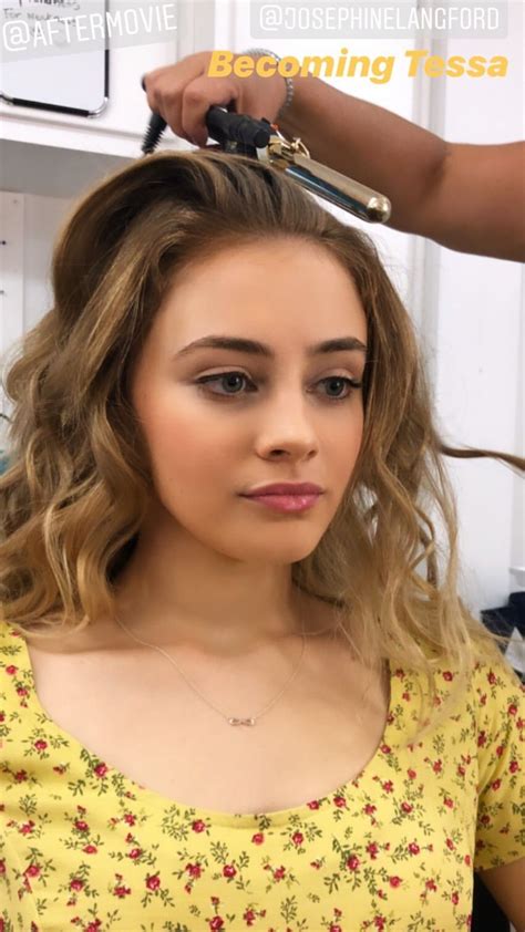 Josephine Langford Becoming Tessa Young For The Movie After 🖤♾