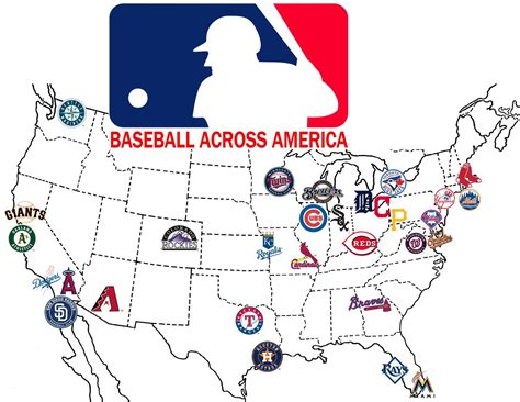 Hey Rbaseball I Made This Mlb Map That I Thought You Guys Would