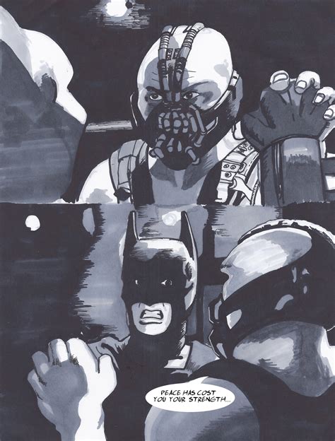 Batman Vs Bane Part 1 Page 5 By Derrickclarke On Deviantart