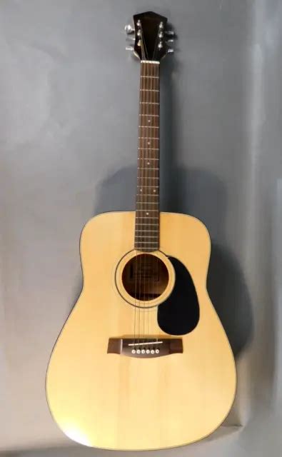Acoustic Guitar Harmony Model H7575n 6 Strings Right Handed Vintage Al